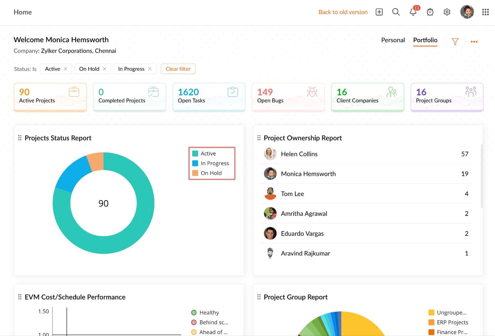 Express Project Portal